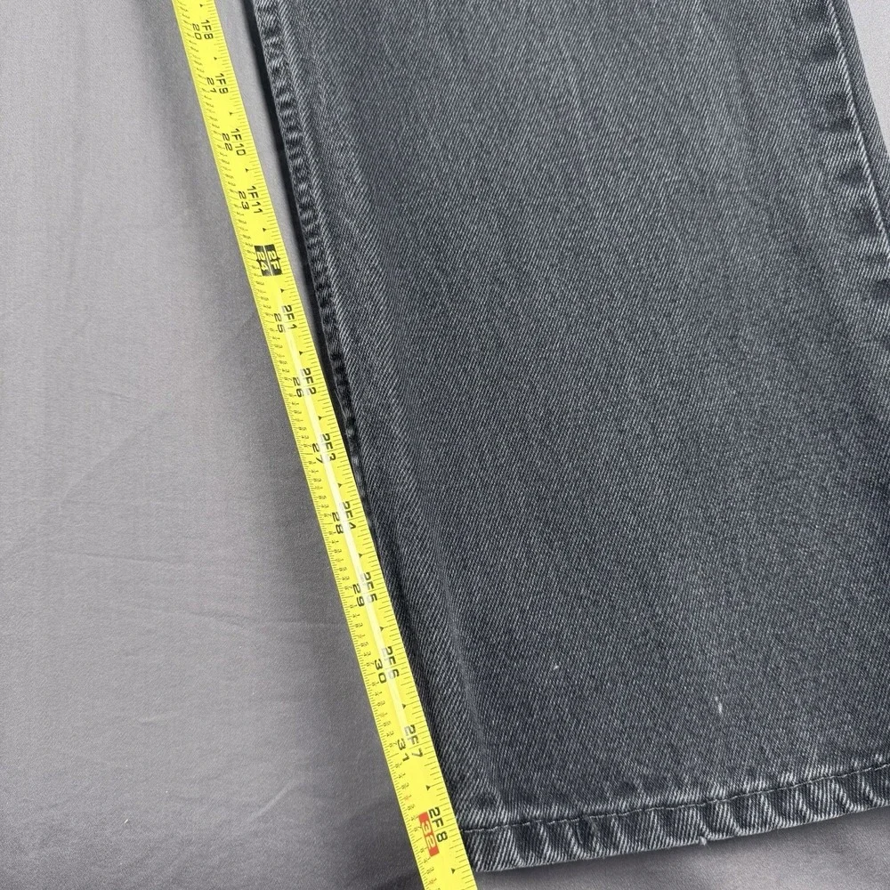 Levi's 550 Gray Denim Relaxed Fit Jeans, Medium Wash, Straight, 5-Pocket Design